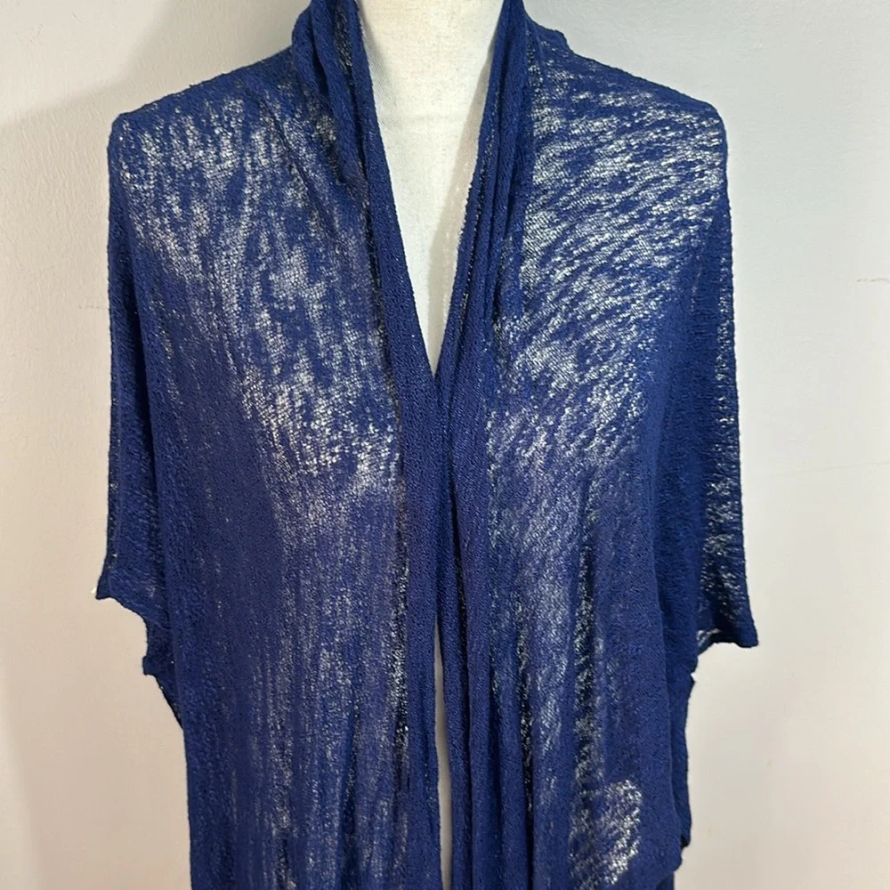Mark & Hall Elegant Blue Cape for Women NWT